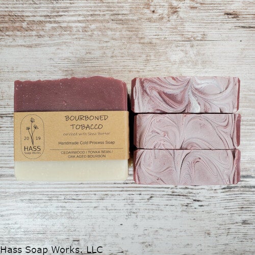 bourbon and tobacco soap Experience Luxury with Bourboned Tobacco Soap: Cedarwood and Tobacco